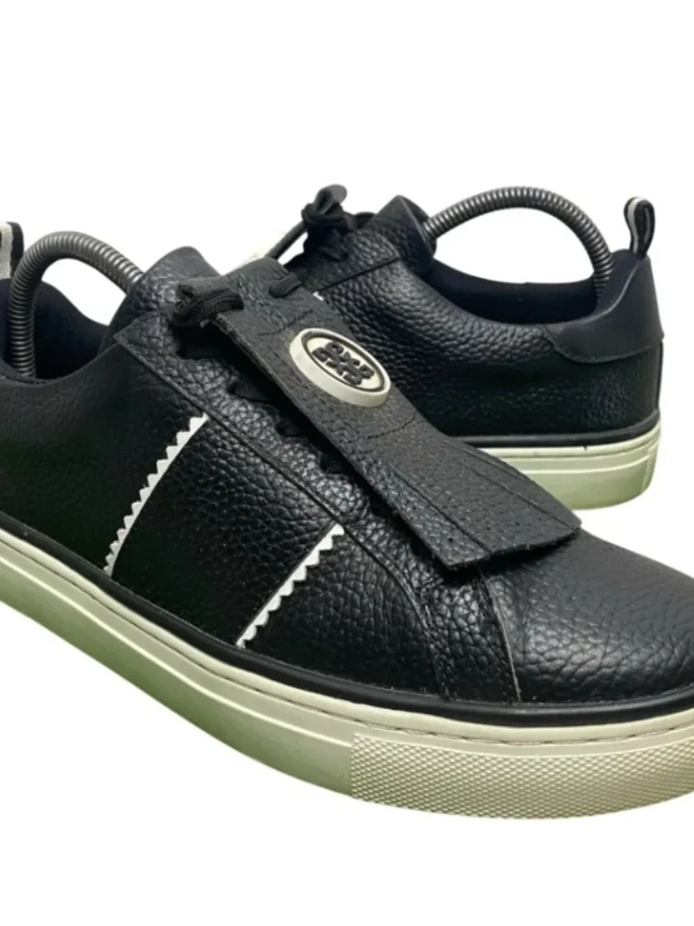 G/Fore Kiltie Disruptor Onyx Black Leather Athletic Golf Shoes Womens Size 10
